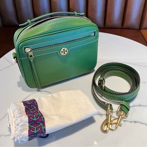 Tory Burch T - Monogram Camera Crossbody Bag